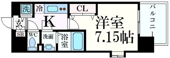 青木駅 徒歩1分 2階の物件間取画像